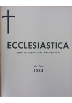 Ecclesiastica ,1934r.