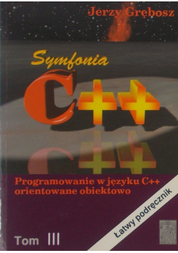 Symfonia C+ + Tom III
