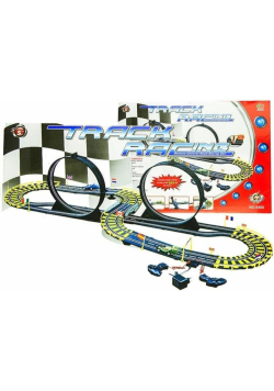 Tor samochodowy Track Racing dwa auta 565cm