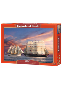 Puzzle 500 Sailing at Sunset