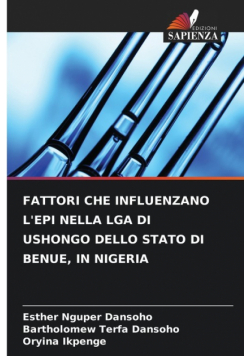 Fattori Che Influenzano L'epi Nella Lga Di Ushongo Dello Stato Di Benue, In Nigeria