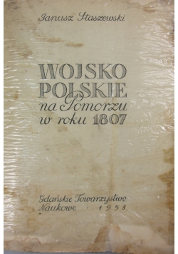 Wojsko polskie na Pomorzu w roku 1807