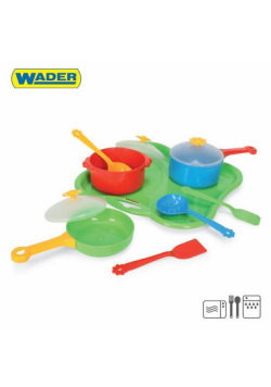 WADER 24060 - Taca z garnkami 11elementów