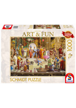 Puzzle 1000 PQ Szkoła Ateńska 2024 Markus Binz 112724