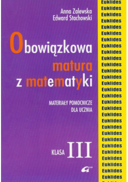 Matura Obowiązkowa matura z matematyki 3