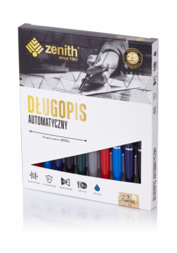 Długopis automatyczny Zenith 7 Classic 10 sztuk mix