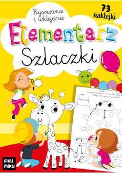 Elementarz szlaczki. Rysowanie  i wklejanie
