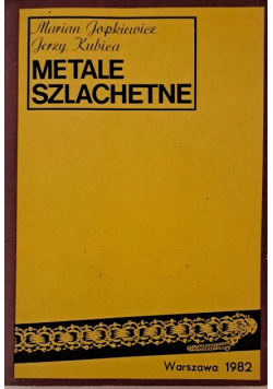 Metale szlachetne