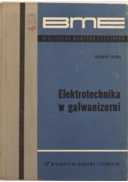 Elektrotechnika w galwanizerni