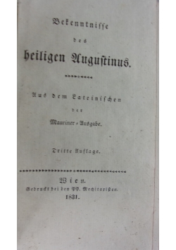 Heiligen Augustinus,1831r