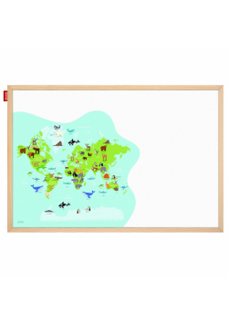 Tablica edukacyjna MEMOBE Animal adventure! 60x40 cm