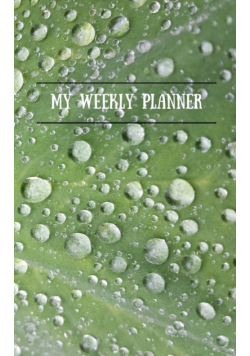 My Weekly Planner