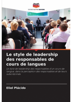 Le style de leadership des responsables de cours de langues