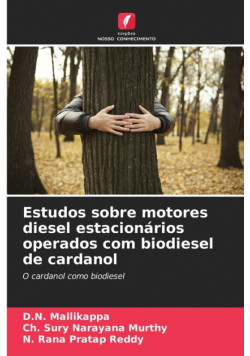 Estudos sobre motores diesel estacionários operados com biodiesel de cardanol