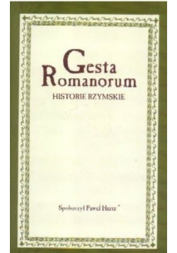 Gesta Romanorum Historie rzymskie