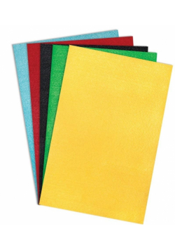 Filc poliestrowy A4 basic 5szt