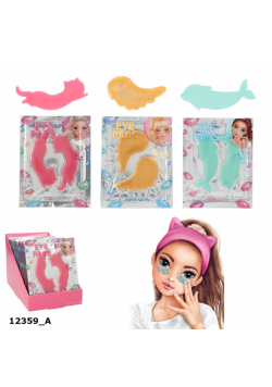 Płatki żelowe pod oczy Top Model 3 wzory BEAUTY&ME 12359A