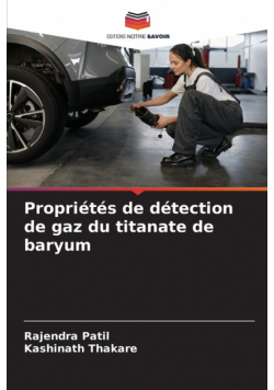 Propriétés de détection de gaz du titanate de baryum