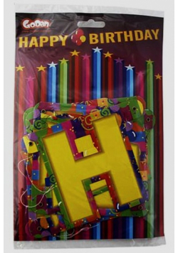 Girlanda Happy Birthday 140 cm