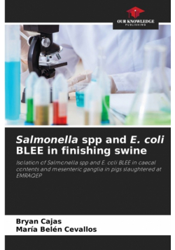 Salmonella spp and E. coli BLEE in finishing swine