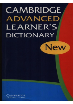 Cambridge advanced learners dictionary