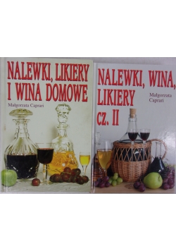 Nalewki, wina, likery cz II / Nalewki likiery i wina domowe