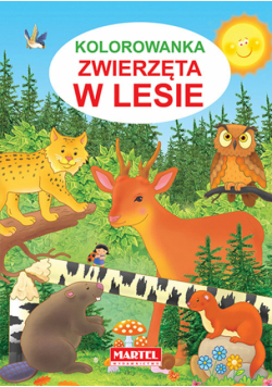 Kolorowanka Zwierzęta w lesie