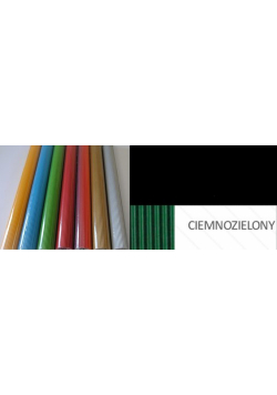 R741 - Tektura falista „E” rolka 50cm x 70cm. kolor ciemnozielony