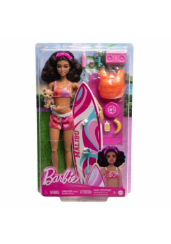 Barbie Surferka Lalka i akcesoria HPL69