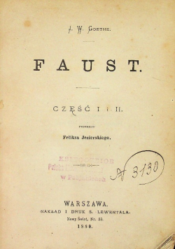 Faust 1880 r.