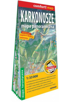 comfort!map Karkonosze - mapa panoramiczna lam