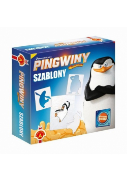 Szablony Pingwiny z Madagaskaru