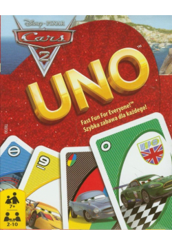 UNO gra karciana Cars 2