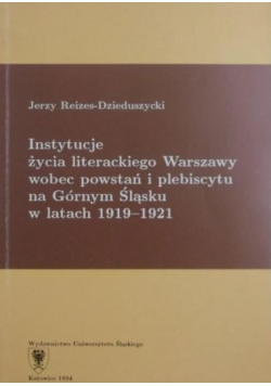 Instytucje życia literackiego Warszawy
