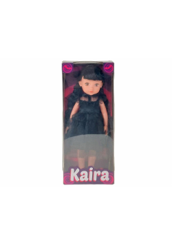 Lalka 33cm w czarnej sukni