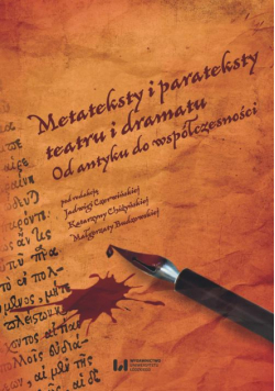 Metateksty i parateksty teatru i dramatu