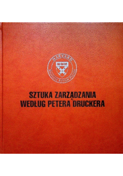 Sztuka zarządzania według Petera Druckera