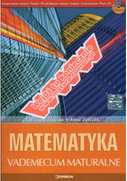 Matematyka Matura 2007 Vademecum maturalne