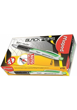 Ołówek automatyczny Blackpeps 0,5 mm zielony 12 sztuk