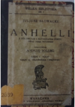 Anhelli,1930r