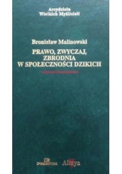 Prawo zwyczaj zbrodnia w społeczności dzikich