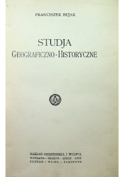 Studja historyczne, 1925 r.