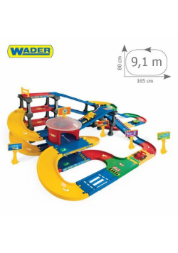 Kid Cars 3D - Multi Parking z trasą 9,1 m