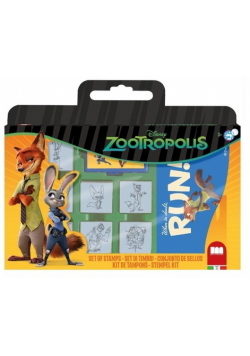 Pieczątki w walizce Zootropolis