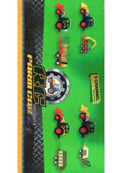Traktor przyczepa zdalnie sterowany
