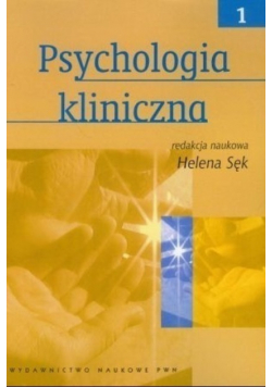 Psychologia kliniczna 1