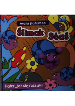 Ślimak Staś Mała pacynka