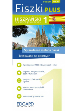 Poneta Anna - Hiszpański Fiszki Plus dla początkujących 1