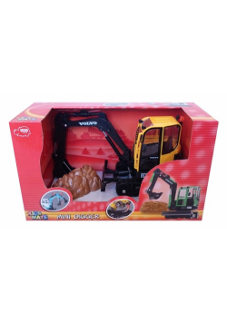 Mini koparka Volvo ECR88 22 cm żółta