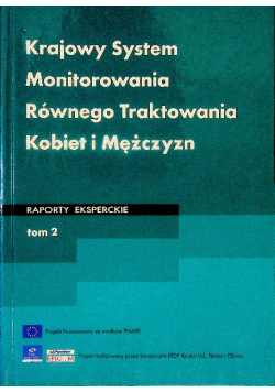 Krajowy System Monitorowania Równego Traktowania  Kobiet i Mężczyzn